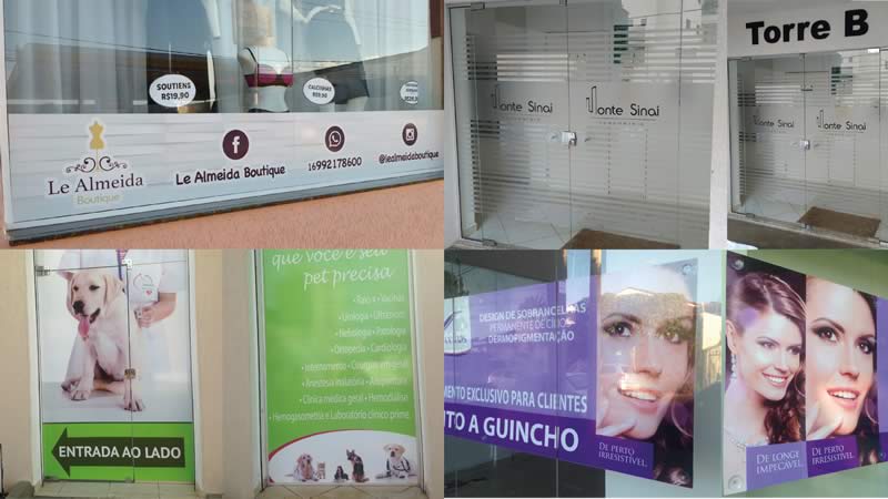 Vidros e Vitrines